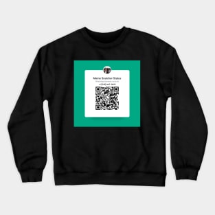 QR Code Crewneck Sweatshirt